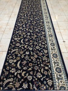 Karpet Masjid Motif Roudhoh Biru 4 alnamaz bunga syifa karpet